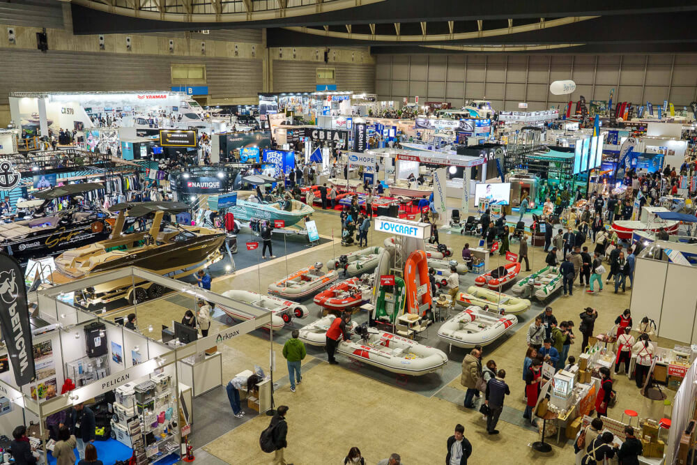 横浜ボートショー2025の様子